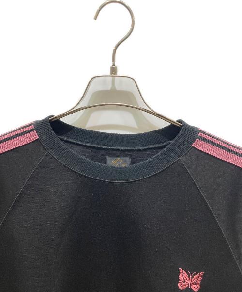 Needles（ニードルズ）Needles (ニードルズ) Track Crew Neck Shirt ブラック サイズ:Mの古着・服飾アイテム