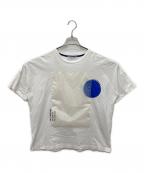 UN3D.アンスリード）の古着「サークルミックスロゴTシャツ」｜ホワイト