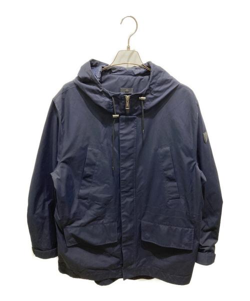 POLO RALPH LAUREN（ポロ・ラルフローレン）POLO RALPH LAUREN (ポロ・ラルフローレン) Twill Hooded Coat ネイビー サイズ:Lの古着・服飾アイテム