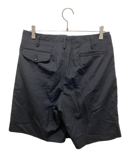 COMME des GARCONS HOMME PLUS（コムデギャルソンオムプリュス）COMME des GARCONS HOMME PLUS (コムデギャルソンオムプリュス) 2タックハーフパンツ ブラック サイズ:Ｓの古着・服飾アイテム