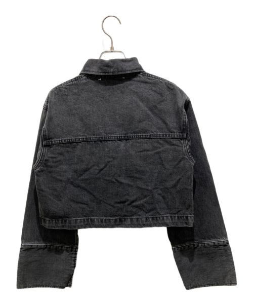 FRAY ID（フレイ アイディー）FRAY ID (フレイ アイディー) デニムジャケット ブラックの古着・服飾アイテム