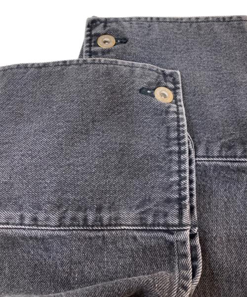 FRAY ID（フレイ アイディー）FRAY ID (フレイ アイディー) デニムジャケット ブラックの古着・服飾アイテム