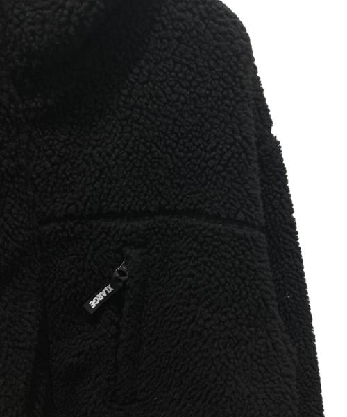 X-LARGE（エクストララージ）X-LARGE (エクストララージ) BOA FLEECE ZIP-UP JACKET ブラック サイズ:Mの古着・服飾アイテム