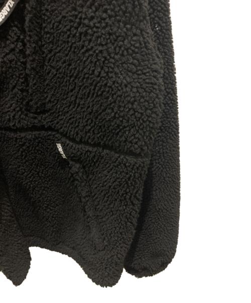 X-LARGE（エクストララージ）X-LARGE (エクストララージ) BOA FLEECE ZIP-UP JACKET ブラック サイズ:Mの古着・服飾アイテム