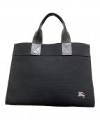 BURBERRY BLUE LABELバーバリーロンドンブルーレーベル）の古着「ハンドバッグ」｜ブラック