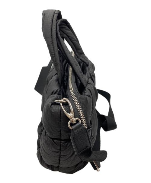 EAR（イア）EAR (イア) もこもこブロックトートバッグ ブラックの古着・服飾アイテム