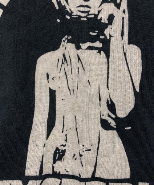 Hysteric Glamour（ヒステリックグラマー）Hysteric Glamour (ヒステリックグラマー) カットオフガールプリントカットソー ブラック サイズ:Mの古着・服飾アイテム