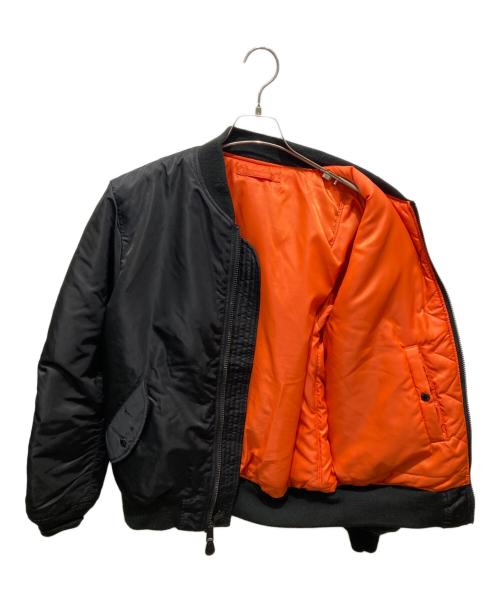 AVIREX（アヴィレックス）AVIREX (アヴィレックス) チョコレートプラネット コラボ MA-1 ブラック サイズ:XLの古着・服飾アイテム