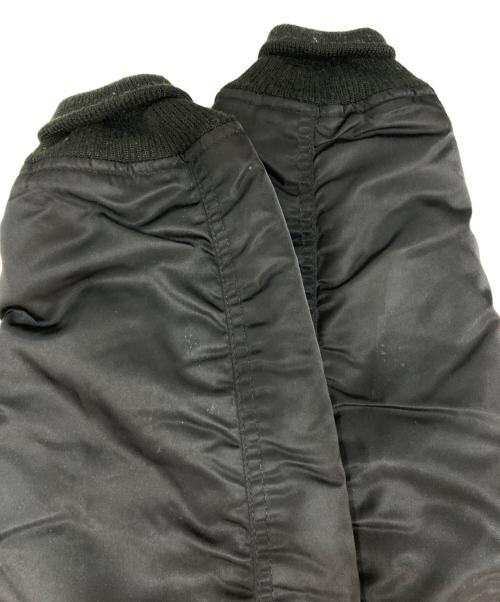 AVIREX（アヴィレックス）AVIREX (アヴィレックス) チョコレートプラネット コラボ MA-1 ブラック サイズ:XLの古着・服飾アイテム