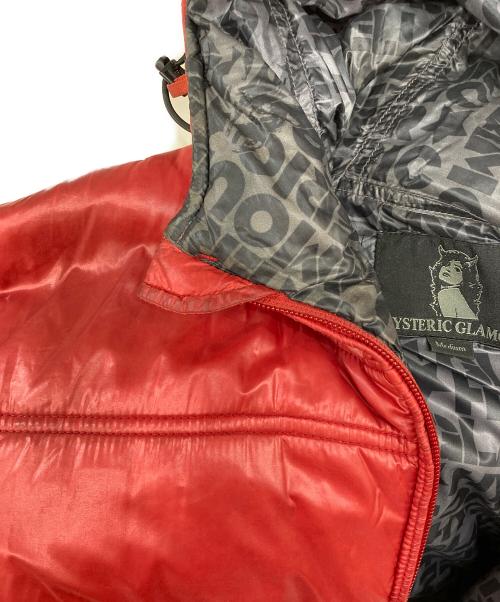 Hysteric Glamour（ヒステリックグラマー）Hysteric Glamour (ヒステリックグラマー) 中綿ジャケット レッド サイズ:Mの古着・服飾アイテム