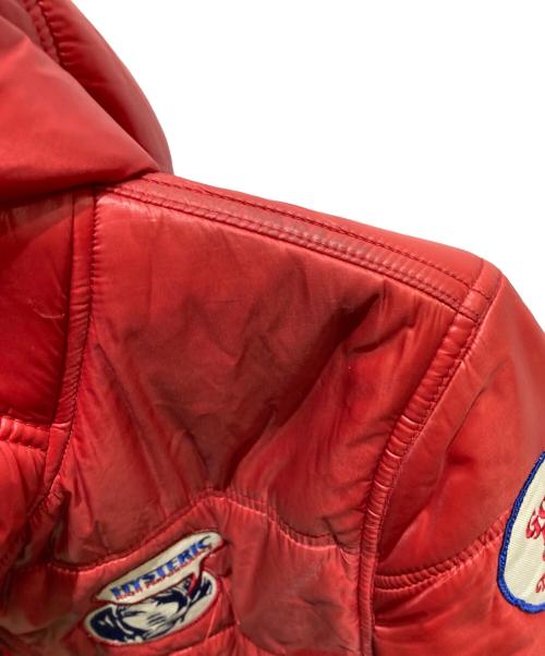 Hysteric Glamour（ヒステリックグラマー）Hysteric Glamour (ヒステリックグラマー) 中綿ジャケット レッド サイズ:Mの古着・服飾アイテム