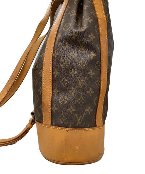 LOUIS VUITTON（ルイ ヴィトン）LOUIS VUITTON (ルイ ヴィトン) モノグラム　ランドネGM  ブラウンの古着・服飾アイテム