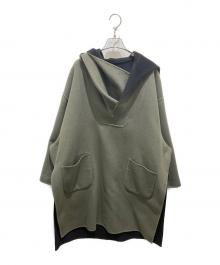 6(ROKU) BEAUTY&YOUTH（ロク ビューティーアンドユース）の古着「REVER HOODED PULLOVER COAT」｜カーキ×ブラック
