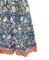 中古・古着 SZ Blockprints (エスゼットブロックプリント) Ron Herman (ロンハーマン) 別注 Silk Jodhpur Dress ブルー×ホワイト サイズ:S：18000円