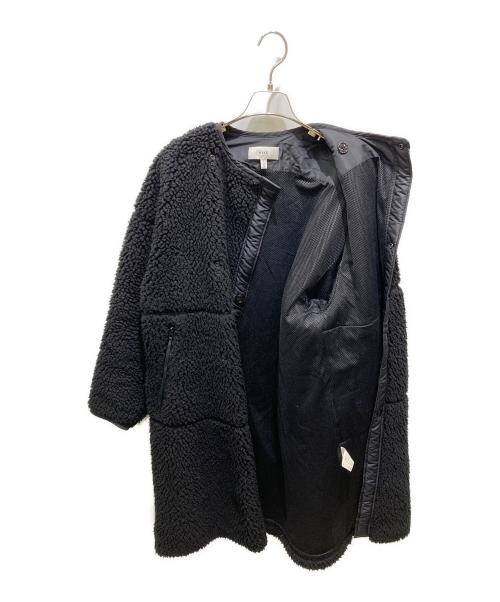 HYKE（ハイク）HYKE (ハイク) FAUX SHEARLING COAT ブラック サイズ:1の古着・服飾アイテム
