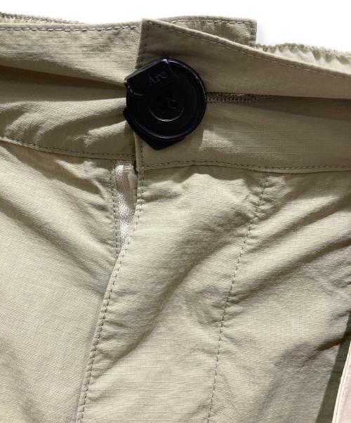 ARCHIVAL REINVENT（アーカイバル・レインベント）ARCHIVAL REINVENT (アーカイバル・レインベント) TEFLONR ARC INDUX SHORTS 02 ベージュ サイズ:Mの古着・服飾アイテム