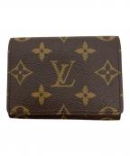 LOUIS VUITTONルイ ヴィトン）の古着「カードケース」｜ブラウン