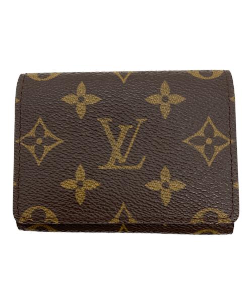LOUIS VUITTON（ルイ ヴィトン）LOUIS VUITTON (ルイ ヴィトン) カードケース ブラウンの古着・服飾アイテム