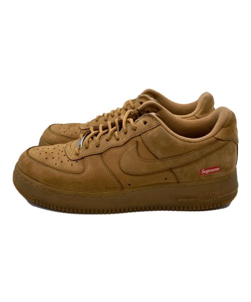 NIKE（ナイキ）NIKE (ナイキ) SUPREME (シュプリーム) AIR FORCE 1 LOW SP SUPREME（エアフォース1ロウシュプリーム） ブラウン サイズ:US9.5の古着・服飾アイテム