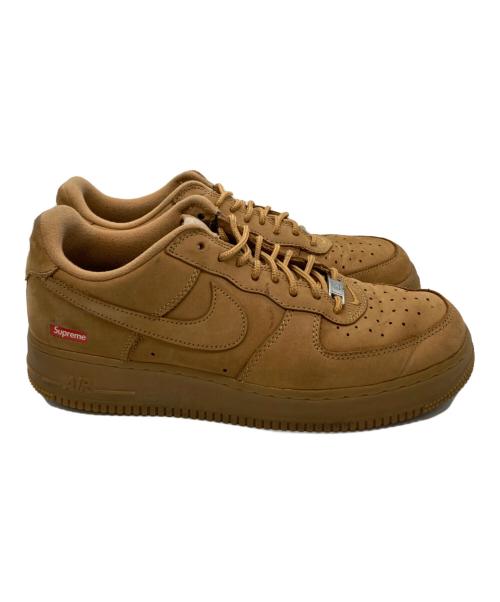 NIKE（ナイキ）NIKE (ナイキ) SUPREME (シュプリーム) AIR FORCE 1 LOW SP SUPREME（エアフォース1ロウシュプリーム） ブラウン サイズ:US9.5の古着・服飾アイテム