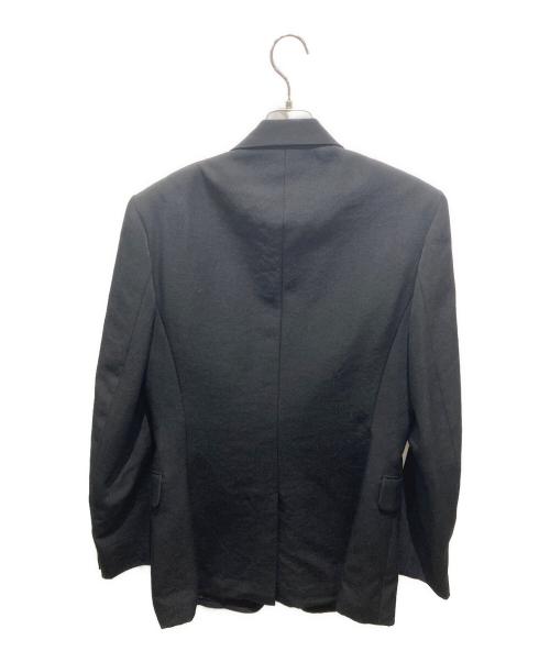 Y's for men（ワイズフォーメン）Y's for men (ワイズフォーメン) レースアップカラーテーラードジャケット ブラック サイズ:3の古着・服飾アイテム