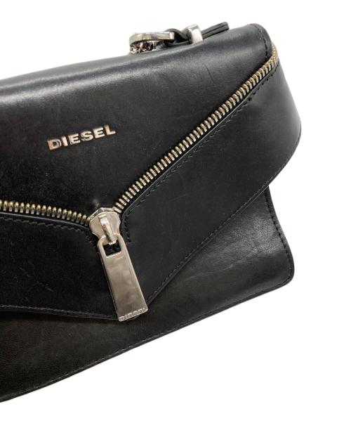 DIESEL（ディーゼル）DIESEL (ディーゼル) ショルダーバッグ ブラックの古着・服飾アイテム