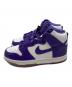 NIKE (ナイキ) DUNK HIGH（ダンクハイ） パープル×ホワイト サイズ:US6.5：5000円