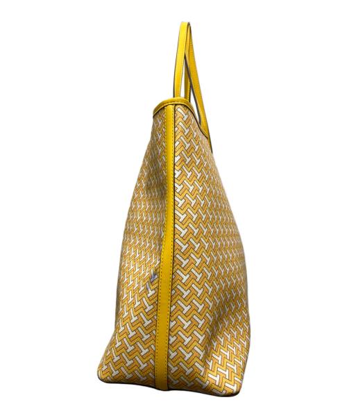 TORY BURCH（トリーバーチ）TORY BURCH (トリーバーチ) トートバッグ イエローの古着・服飾アイテム