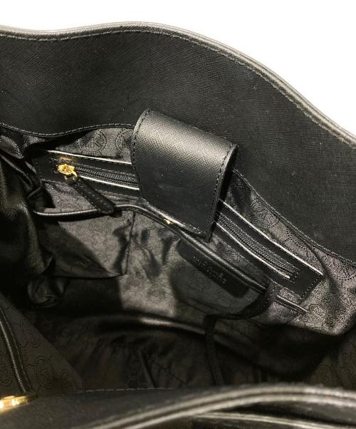 MICHAEL KORS（マイケル・コース）MICHAEL KORS (マイケル・コース) ハミルトン2WAYショルダーバッグ ブラックの古着・服飾アイテム