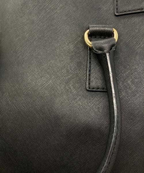 MICHAEL KORS（マイケル・コース）MICHAEL KORS (マイケル・コース) ハミルトン2WAYショルダーバッグ ブラックの古着・服飾アイテム