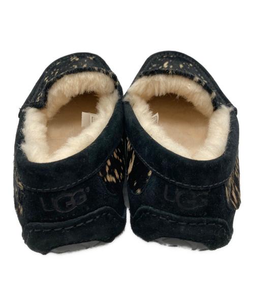 UGG（アグ）UGG (アグ) ハラコドライビングシューズ　ASCOT ブラック サイズ:27の古着・服飾アイテム