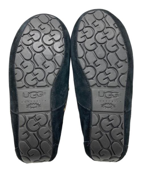 UGG（アグ）UGG (アグ) ハラコドライビングシューズ　ASCOT ブラック サイズ:27の古着・服飾アイテム