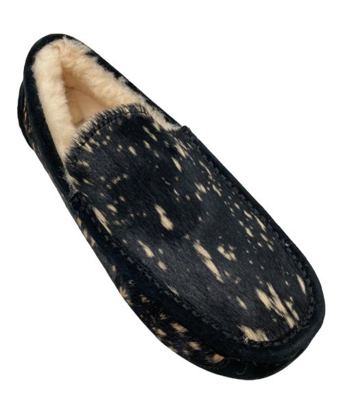 UGG（アグ）UGG (アグ) ハラコドライビングシューズ　ASCOT ブラック サイズ:27の古着・服飾アイテム