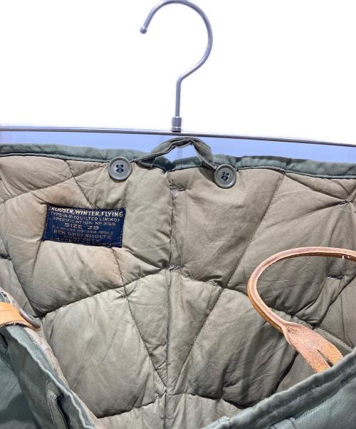 USAF（ユーエスエーエフ）USAF (ユーエスエーエフ) A-8 flight trousers カーキ サイズ:38の古着・服飾アイテム