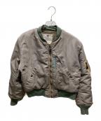 PHERROW’S×AERO MEDICAL LABORATORYフェローズ×エアロメディカルラボラトリー）の古着「フライトジャケット」｜カーキ