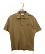 maison kitsuneアシッドメゾンキツネ）の古着「BOLD FOX HEAD PATCH COMFORT POLO」｜ベージュ