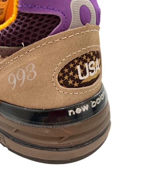 NEW BALANCE（ニューバランス）NEW BALANCE (ニューバランス) ローカットスニーカー ブラウン サイズ:27の古着・服飾アイテム