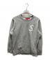 SUPREME（シュプリーム）の古着「S LOGO Crewneck」｜グレー
