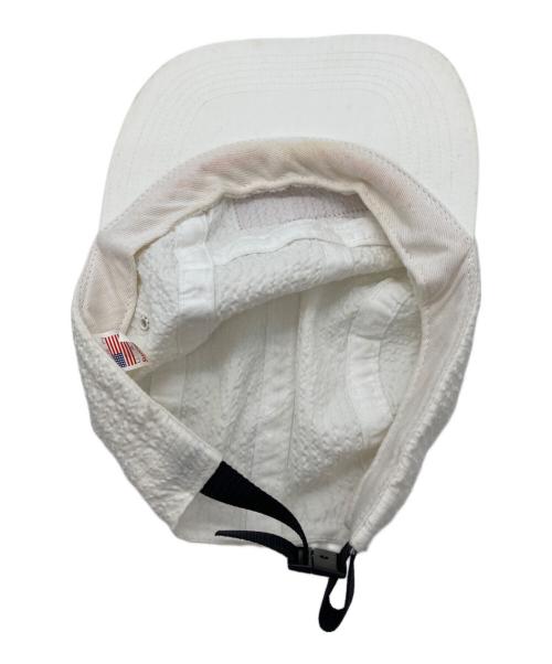 SUPREME（シュプリーム）SUPREME (シュプリーム) Tonal Seersucker Camp Cap ホワイトの古着・服飾アイテム
