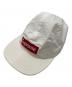 SUPREME（シュプリーム）の古着「Tonal Seersucker Camp Cap」｜ホワイト