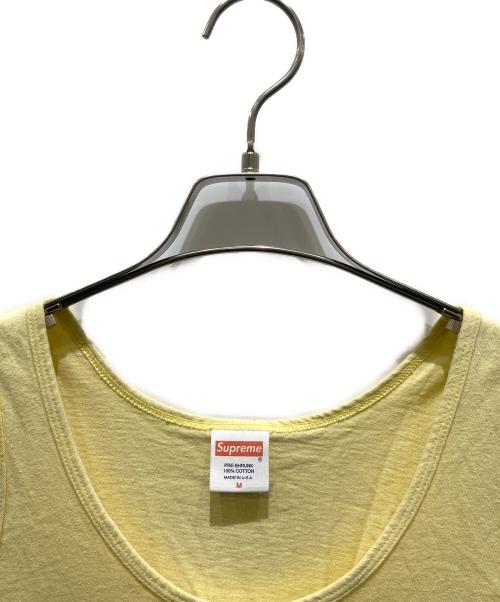 SUPREME（シュプリーム）SUPREME (シュプリーム) ノースリーブカットソー イエロー サイズ:Ｍの古着・服飾アイテム