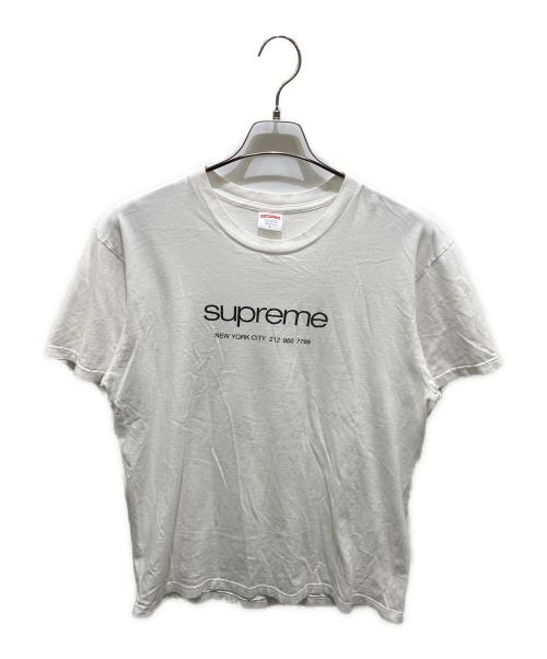 SUPREME（シュプリーム）SUPREME (シュプリーム) Shop Tee NEW YORK CITY ホワイト サイズ:Ｌの古着・服飾アイテム
