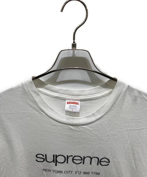SUPREME（シュプリーム）SUPREME (シュプリーム) Shop Tee NEW YORK CITY ホワイト サイズ:Ｌの古着・服飾アイテム