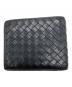 BOTTEGA VENETA (ボッテガベネタ) イントレチャート2つ折り財布 ブラック：5000円