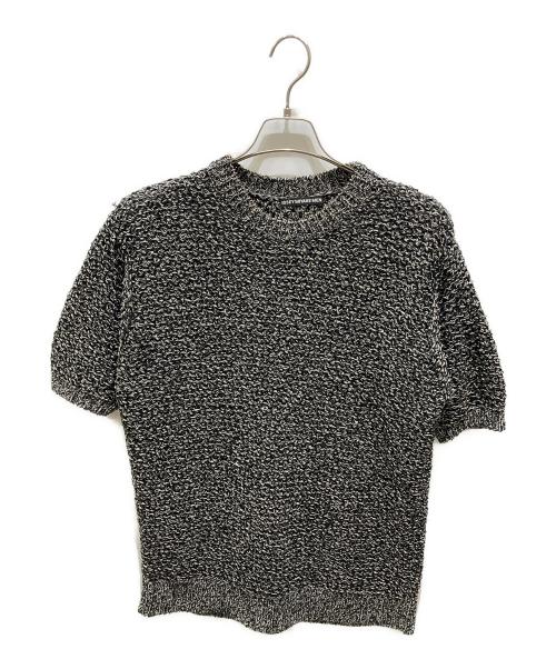 ISSEY MIYAKE MEN（イッセイミヤケメン）ISSEY MIYAKE MEN (イッセイミヤケメン) 半袖ニット ブラック サイズ:3の古着・服飾アイテム