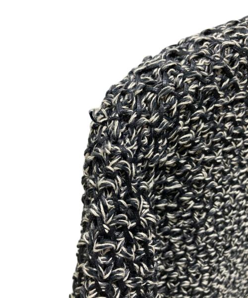 ISSEY MIYAKE MEN（イッセイミヤケメン）ISSEY MIYAKE MEN (イッセイミヤケメン) 半袖ニット ブラック サイズ:3の古着・服飾アイテム