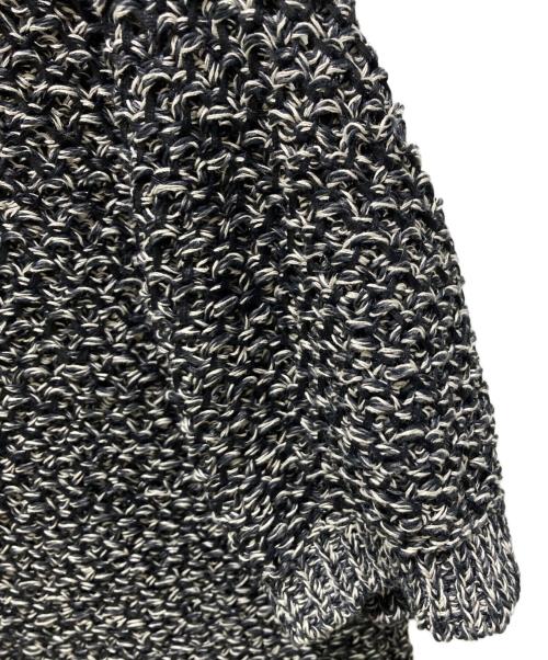 ISSEY MIYAKE MEN（イッセイミヤケメン）ISSEY MIYAKE MEN (イッセイミヤケメン) 半袖ニット ブラック サイズ:3の古着・服飾アイテム