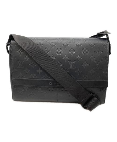 LOUIS VUITTON（ルイ ヴィトン）LOUIS VUITTON (ルイ ヴィトン) ショルダーバッグ モノグラムシャドウ  スプリンター・メッセンジャー ブラックの古着・服飾アイテム