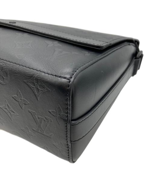 LOUIS VUITTON（ルイ ヴィトン）LOUIS VUITTON (ルイ ヴィトン) ショルダーバッグ モノグラムシャドウ  スプリンター・メッセンジャー ブラックの古着・服飾アイテム