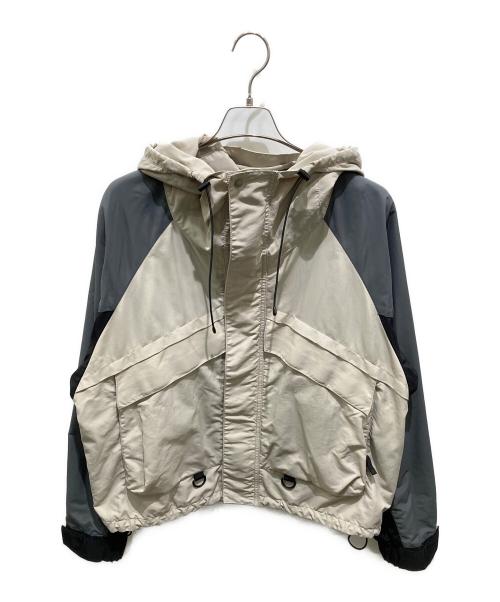 BEAMS（ビームス）BEAMS (ビームス) 3トーン ナイロン フーディジャケット ベージュ サイズ:Sの古着・服飾アイテム